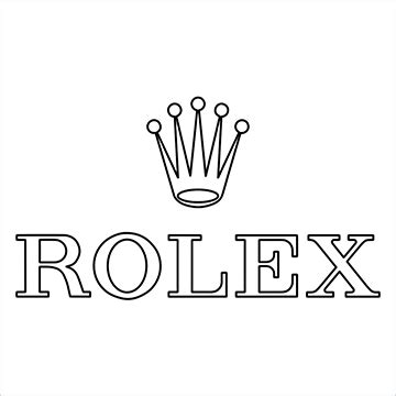 rolex logo drawing|Rolex logo tattoo.